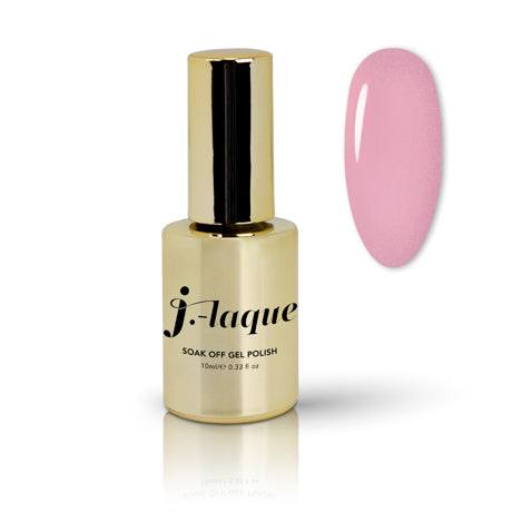 J-Laque 109 Rose Glow soak off gel polish bottle with swatch.