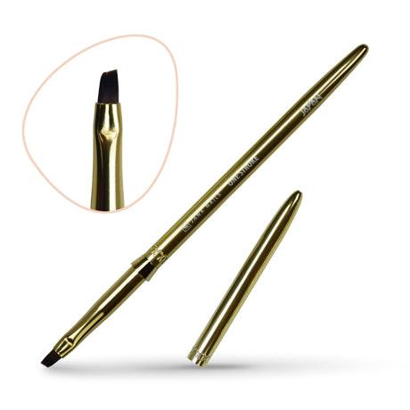 Gold One Stroke oblique brush for One Stroke technique.