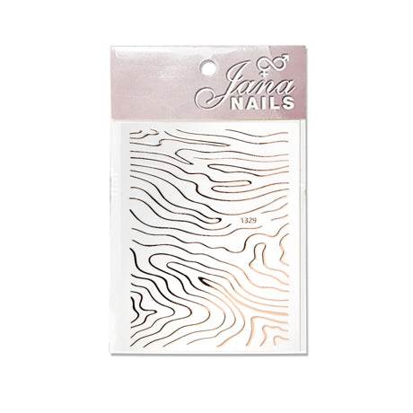 Flexi Stickers RoseGold Lines