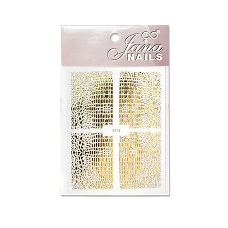 Flexi Stickers Gold Animal Print 01