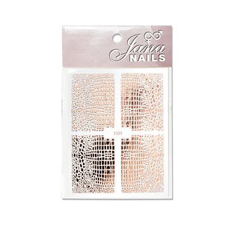Flexi Stickers RoseGold Animal Print 01