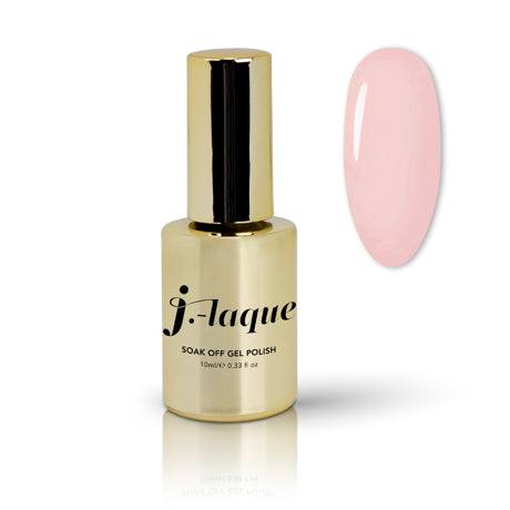 J-Laque 136 Pink Frappe gel polish, semi-permanent, highly pigmented, easy application.
