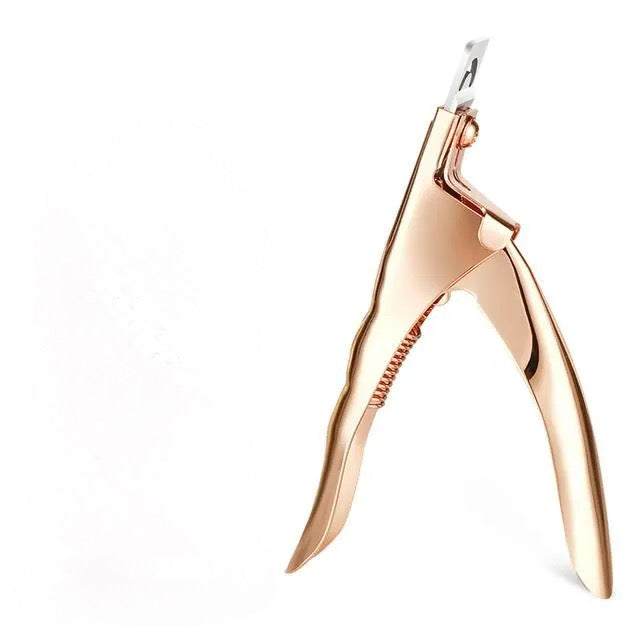Guillotine coupe-tips rose gold