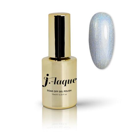 J-Laque 163 Angel Kiss semi-permanent gel polish with shimmering finish.