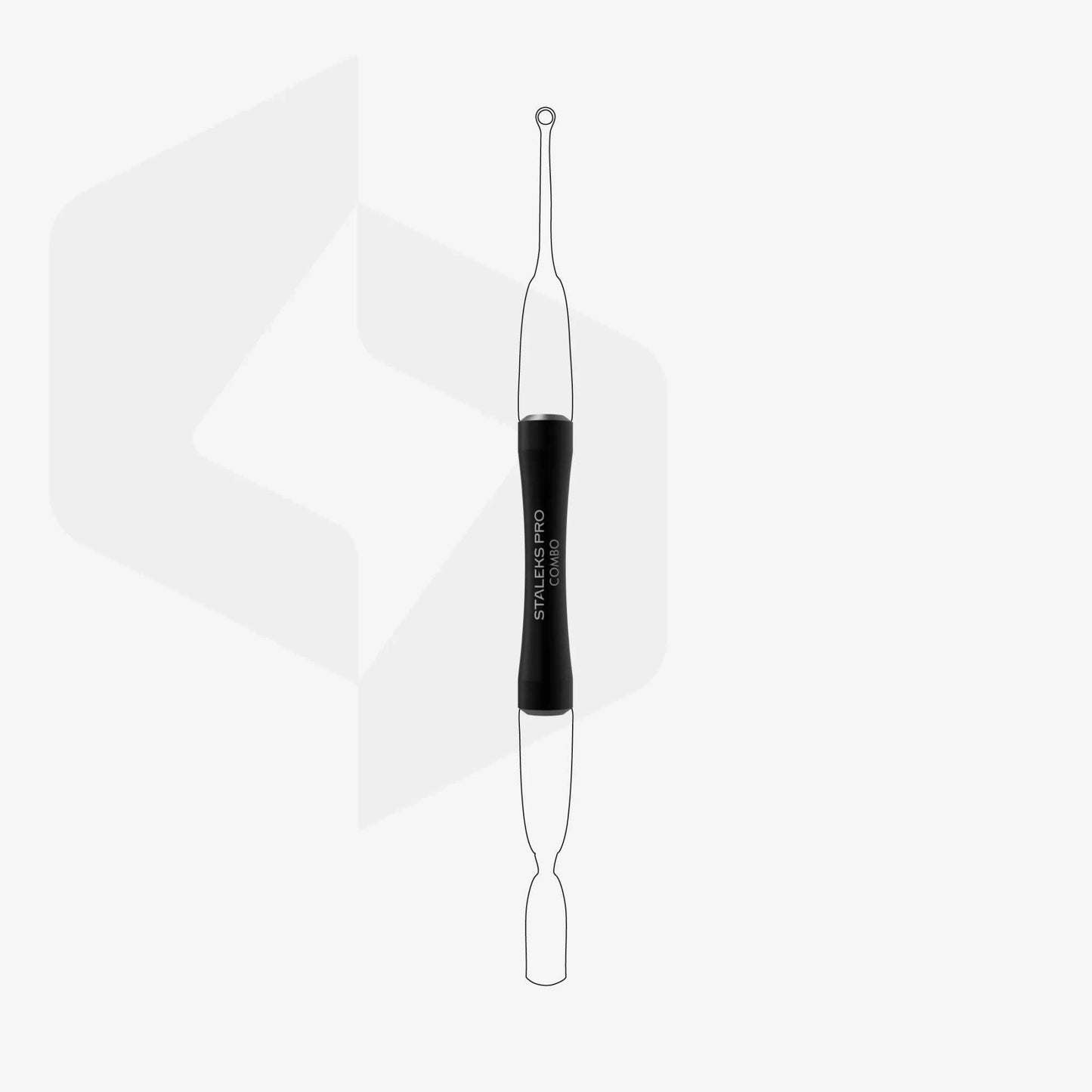 Staleks Combo - UNIQ 10b manche de pousse-cuticule