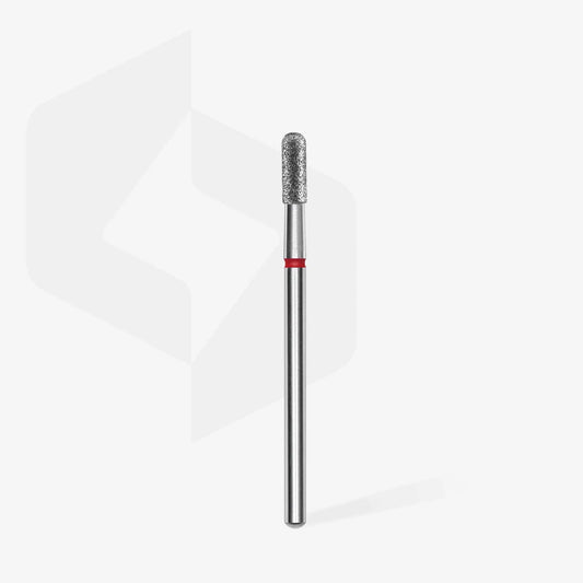 Staleks Diamond Rounded Cylinder Red 2,3 mm / 6.5 mm