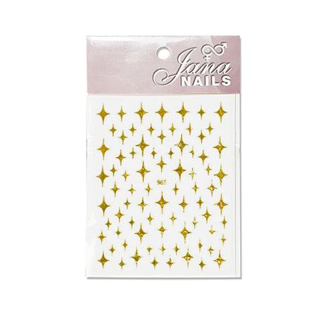 Flexi Stickers Holo Gold Stars