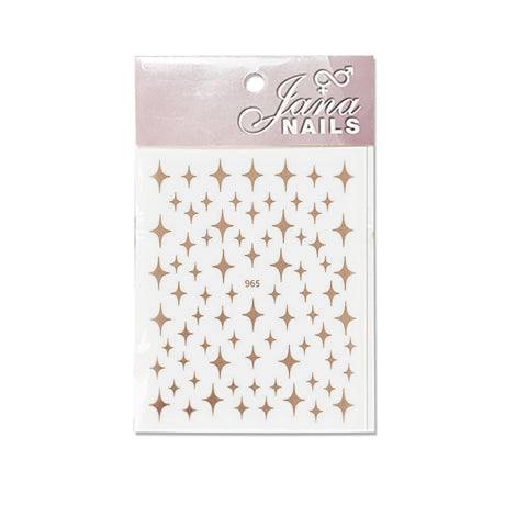 Flexi Stickers Rose Gold Stars