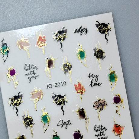 Flexi Stickers Abstract 02