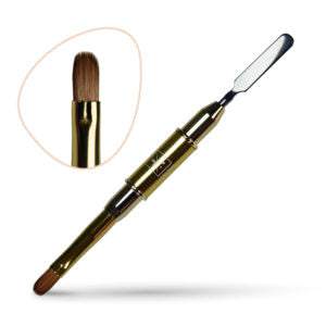 Pinceau Acrygel Gold brush for acrygel applications.