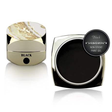 Non Sticky Paint Gel Black - 5ml