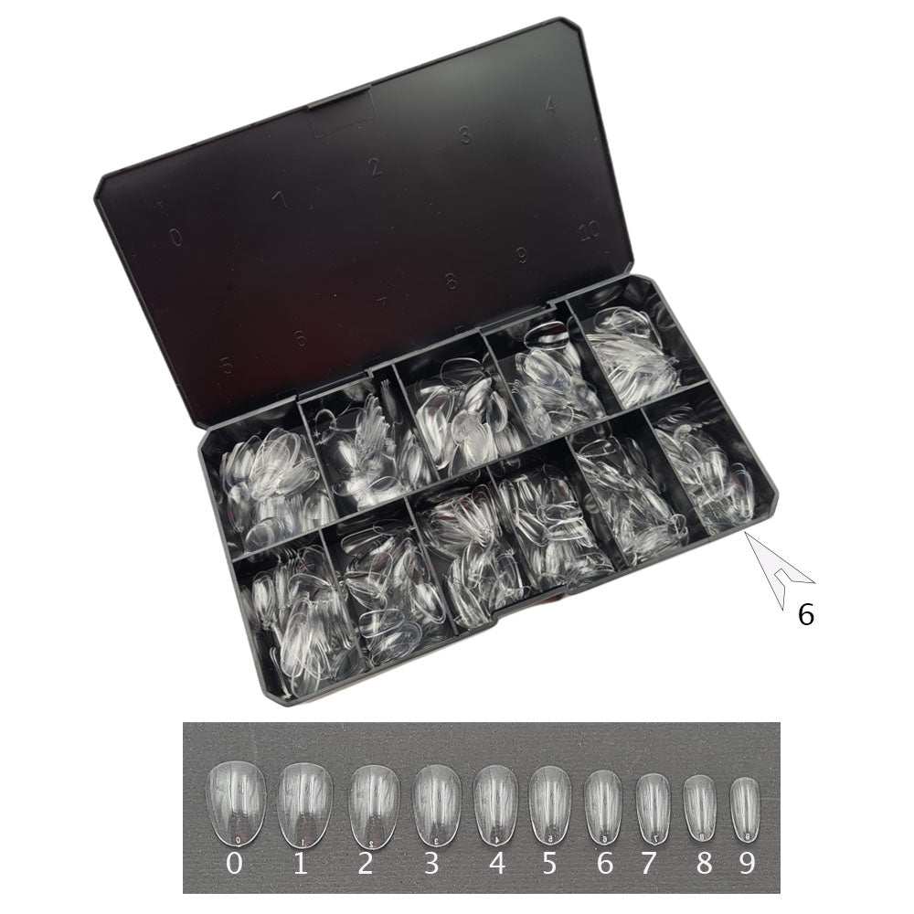 Sculpted Amande Court Arrondie NKF - Soft Gel Tips