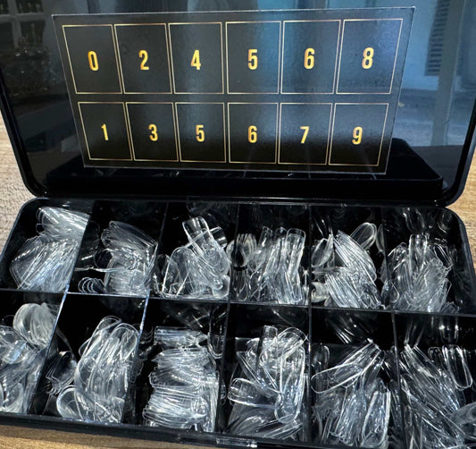 Sculpted Coffin Medium NKF - Soft Gel Tips