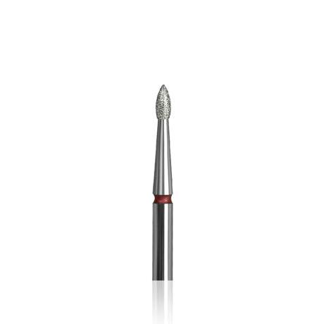 JN Embout diamant Flame Extra Small Red for precise nail work.