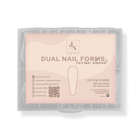 Dual Nail Form - Russian Almond 120 p