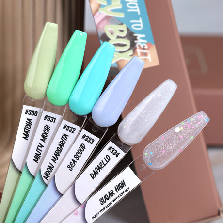 Too Hot To Melt - Icy Box + Free Top Coat !
