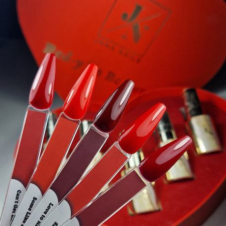 Red-y To Be Yours! Heart Box 5 colors + 2 stickers