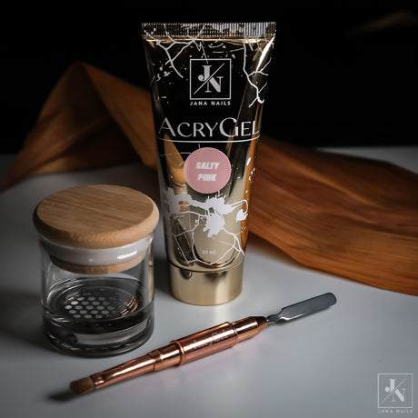 Nail Brush Clean Jar