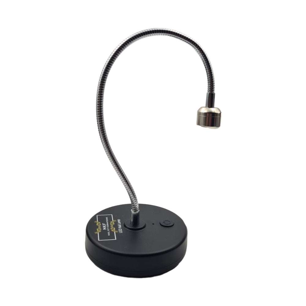 Mini UV Lamp "Focus" rechargeable NKF with flexible neck and USB charging.