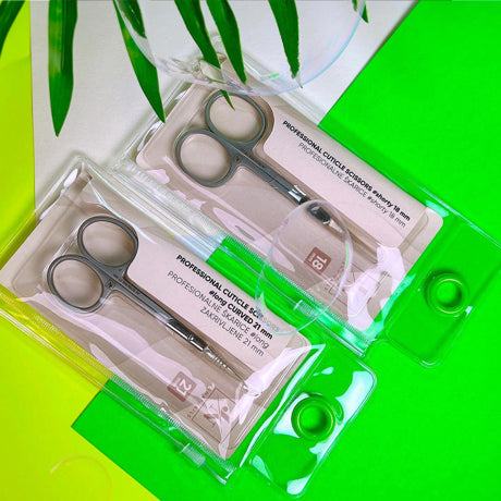 Ciseaux à cuticules Pro Long Curved - 21mm