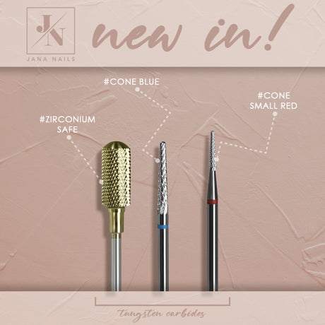 JN Embout Carbide Cone Blue