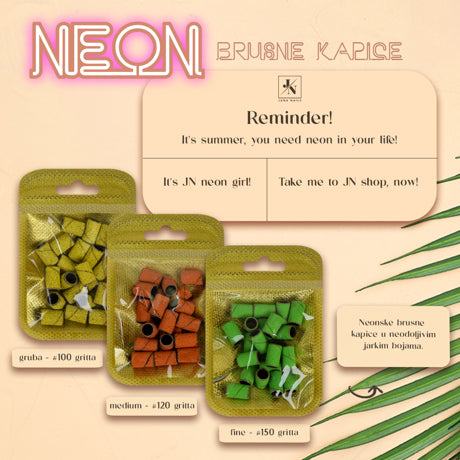 Bandes abrasives Néon orange 120