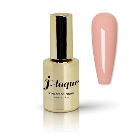 J-Laque NN x JN Honey Bullet nail polish 10ml bottle with sample color swatch.
