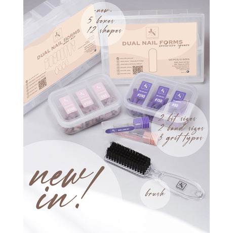 Dual Nail Form - Stiletto 120 pces