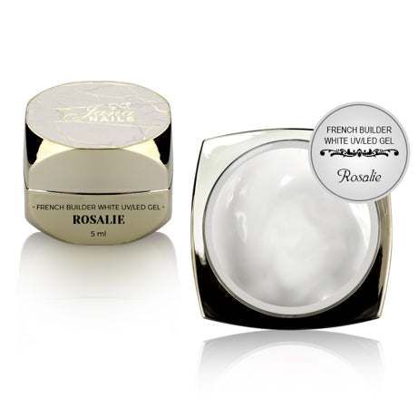 Ms. Rosalie 5 ml high viscosity white builder gel.