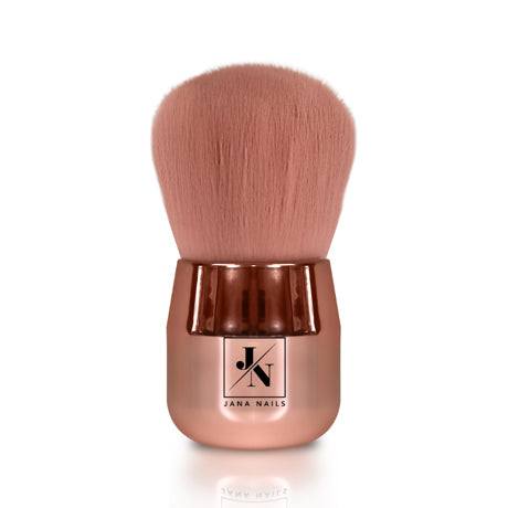 Brossette à poussière Mushroom JN rose gold, forme ergonomique en champignon.