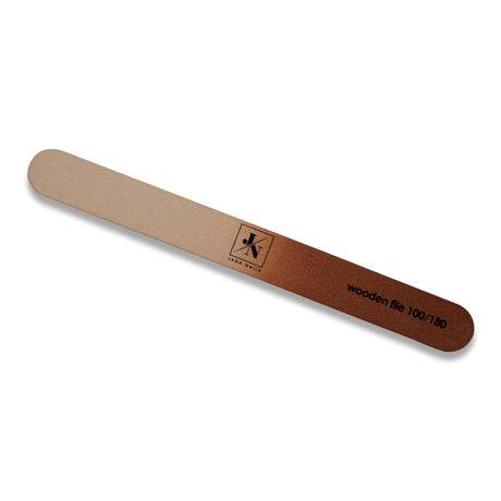 Wood file with ombre design, grit 100/180.