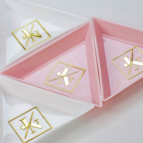 JN mini récipient triangle Rose