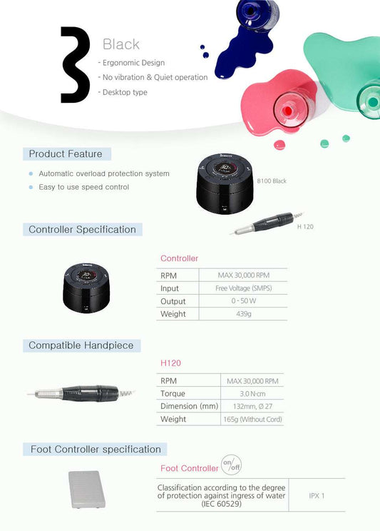 Ponceuse Brillian Black