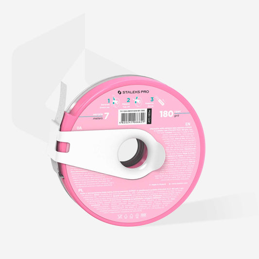 Staleks Nastro abrasivo monouso bianco EXPERT 180 grit Bobbinail