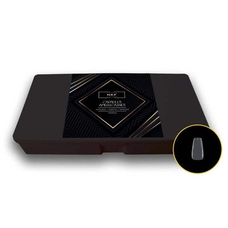 Sculpted Coffin Medium NKF - Soft Gel Tips