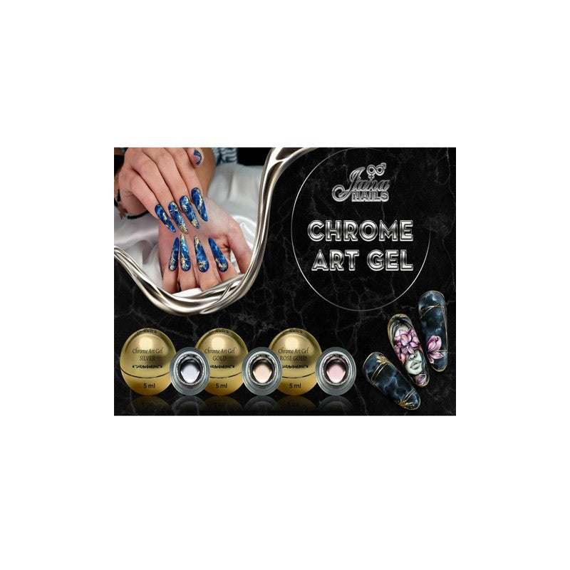 Chrome Art Gel Silver