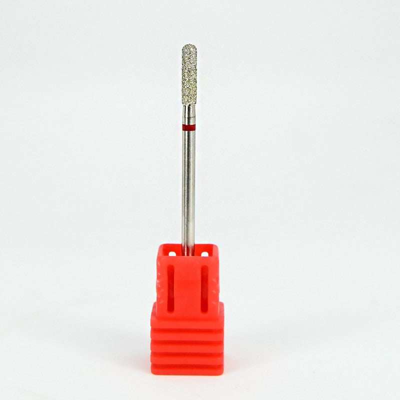 JN Embout diamant cylindre arrondi for nail care, fine abrasivity.