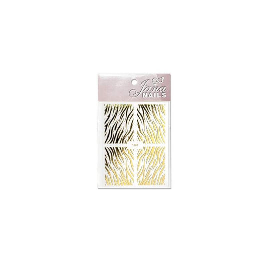 Flexi Stickers Gold Animal Print 03