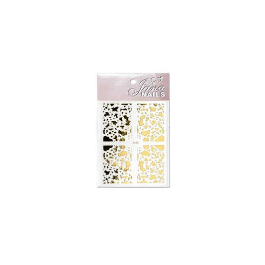 Flexi Stickers Gold Animal Print 05