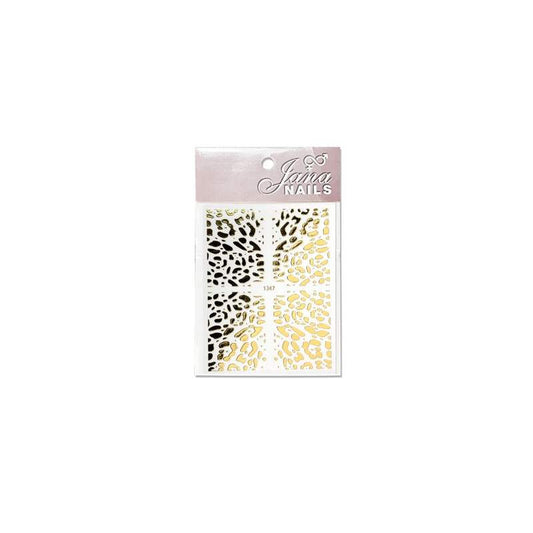 Flexi Stickers Gold Animal Print 06