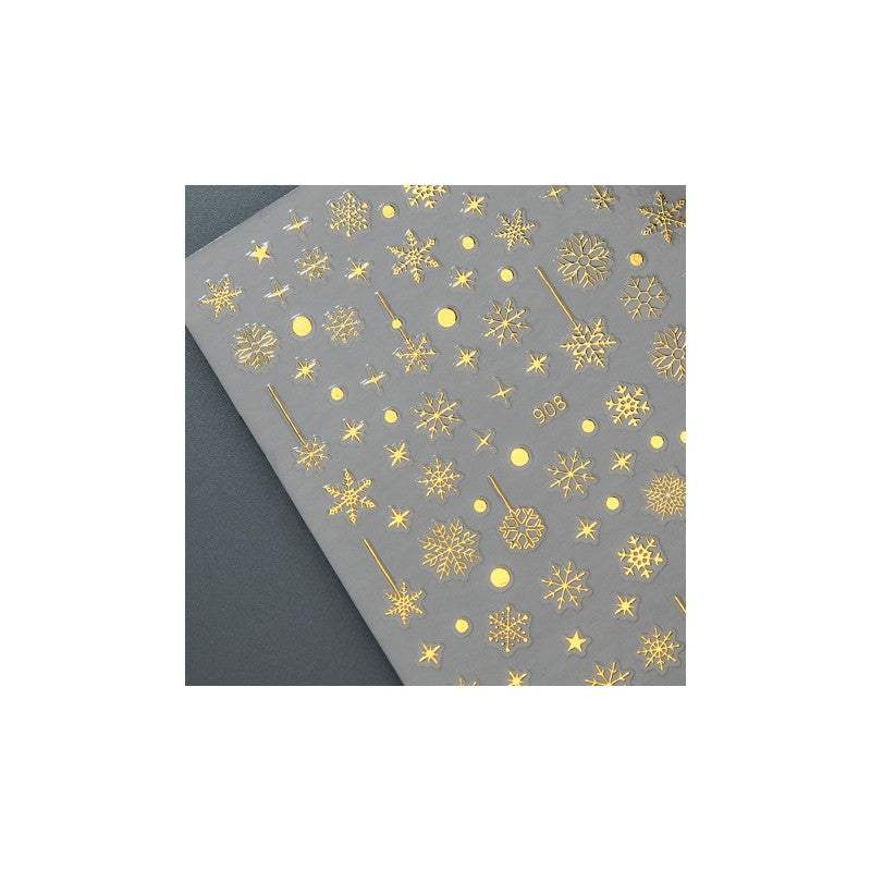 Flexi Stickers Gold Winter3