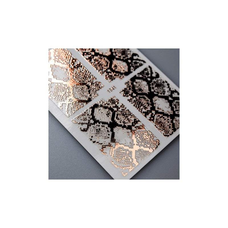 Flexi Stickers RoseGold Animal Print 02