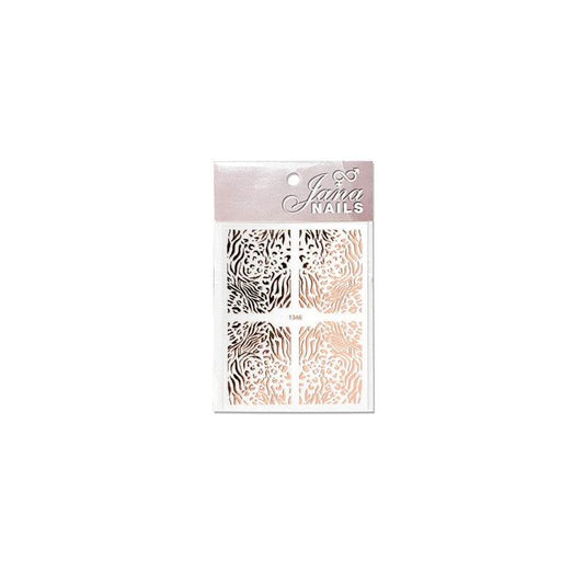 Flexi Stickers RoseGold Animal Print 04