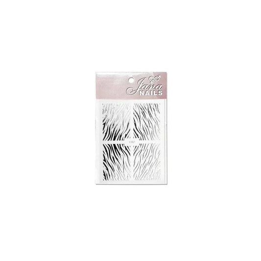 Flexi Stickers Silver Animal Print 03