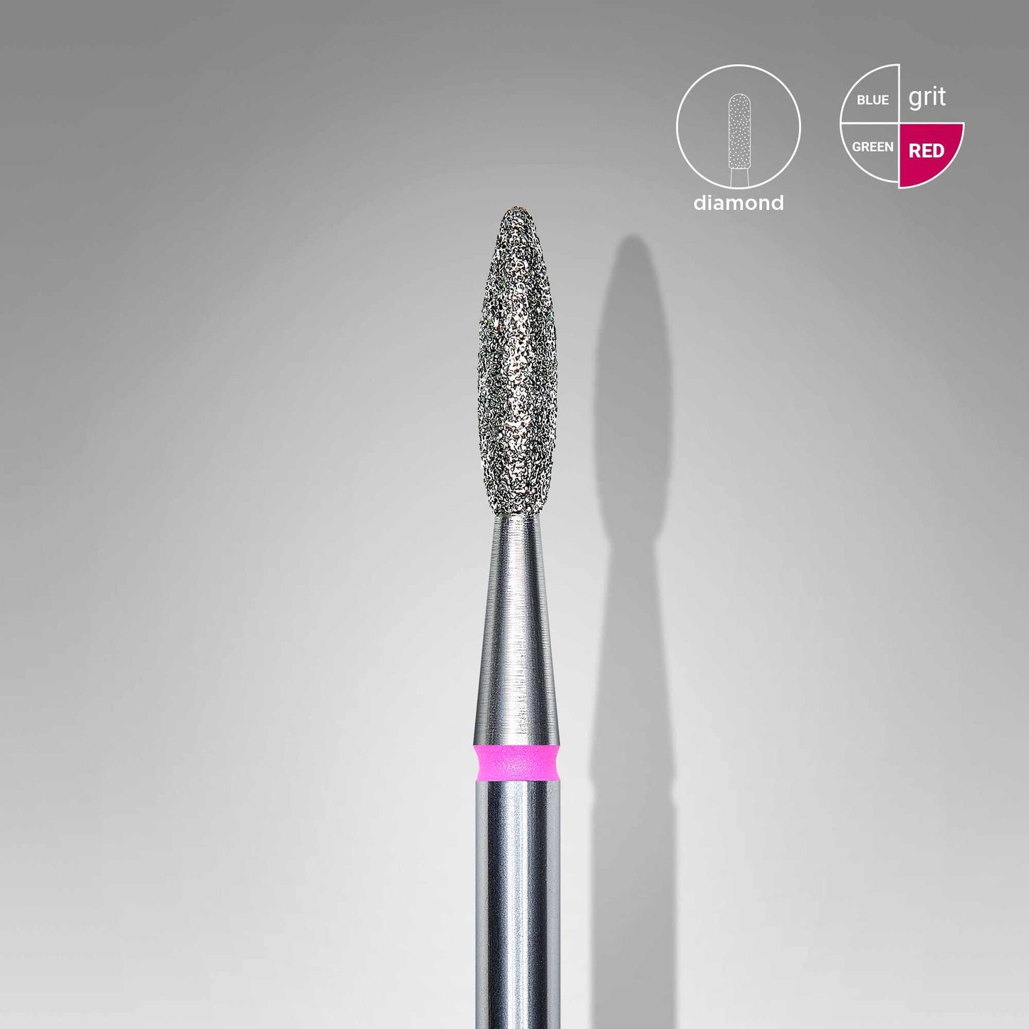 Staleks Diamond Safe Flame Red 2,1 mm