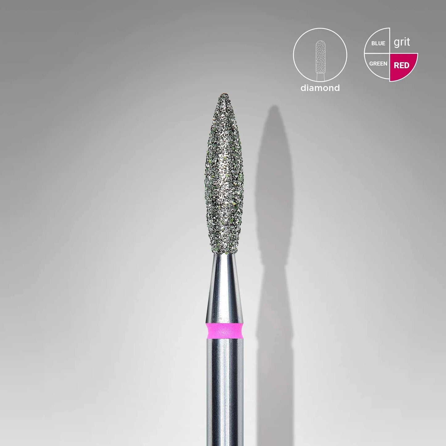 Staleks Diamond Safe Flame Red 2,3mm