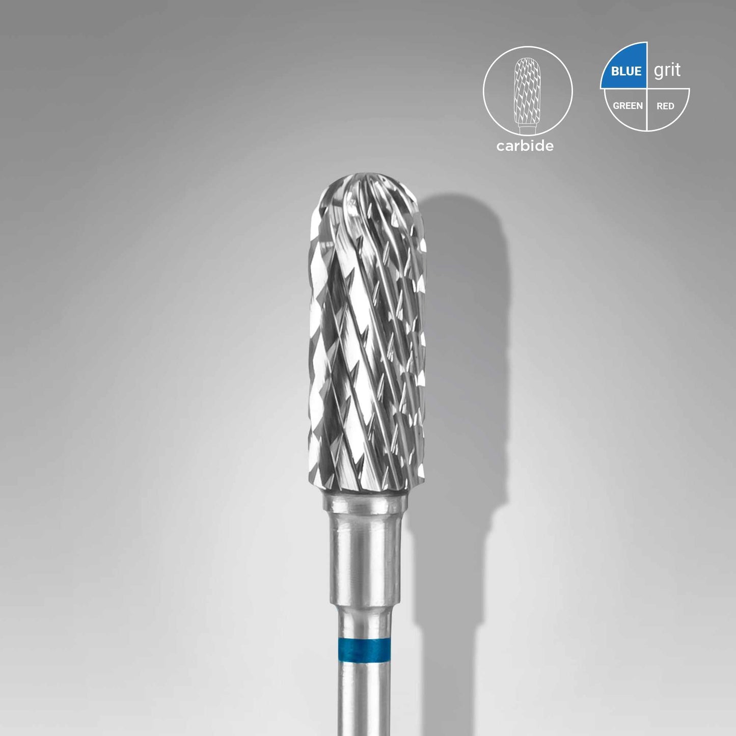 Staleks Carbide Rounded Cylinder Blue 5 mm