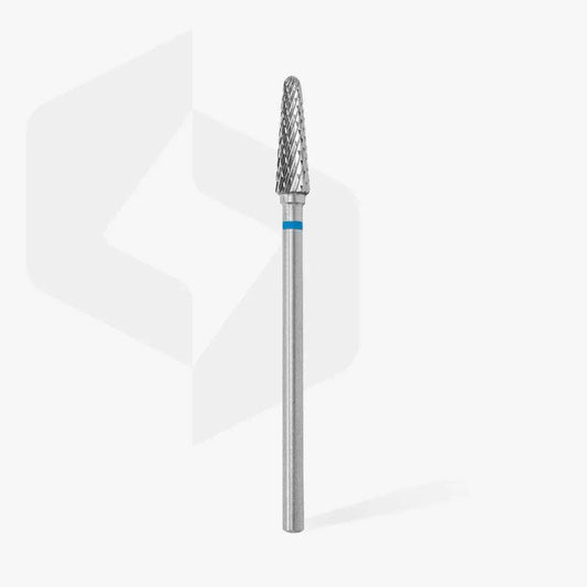 Staleks Carbide Nail Drill Bit Frustum, blue, professional use.