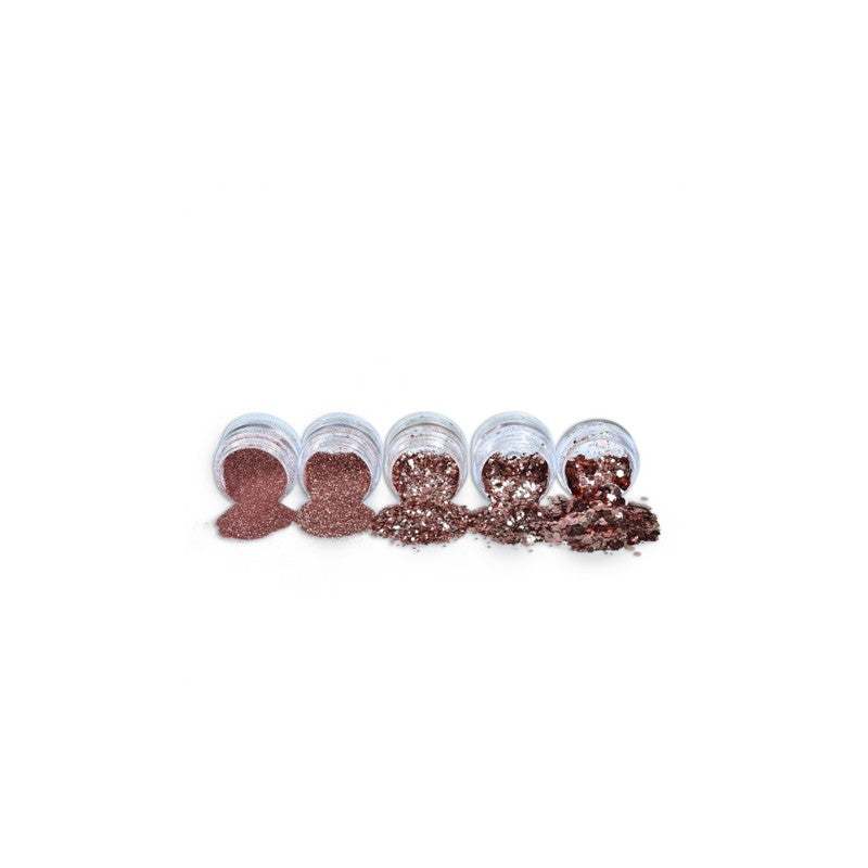 Mix Paillettes Rose Gold