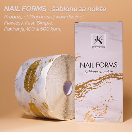 JN Gold Butterfly Paper Forms 100 pces